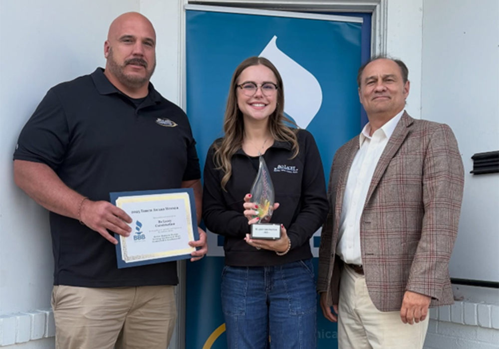 bbb2025-b Bo Lacey Construction – Norwalk, Ohio Wins 2025 BBB Torch Award for Ethics